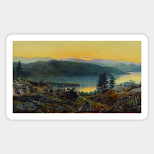 Windermere by John Atkinson Grimshaw Magnet